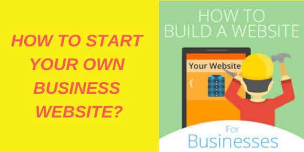 Beginner setting up a business website on a laptop