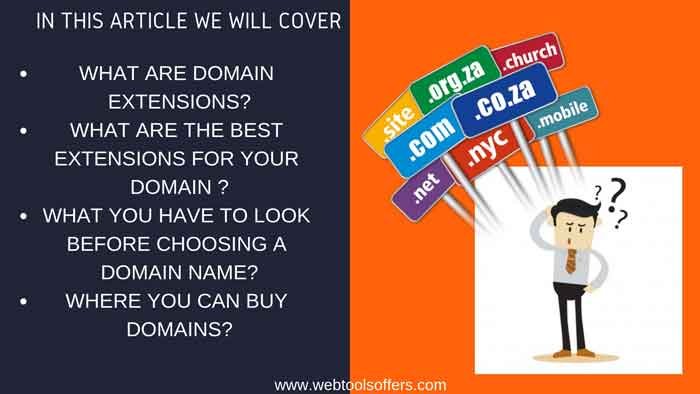 WHAT ARE BEST EXTENSION FOR YOUR DOMAIN?