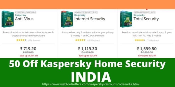 Kaspersky Discount Code India- Home Security