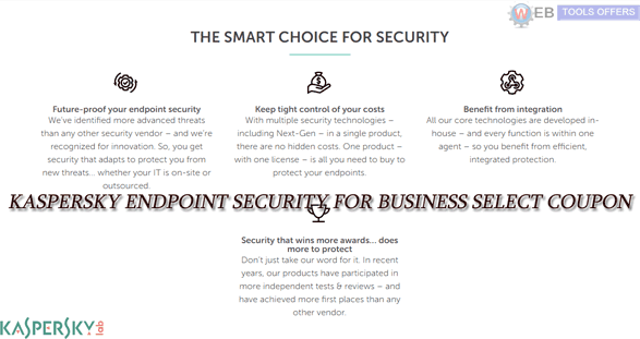 Kaspersky Endpoint Security for Business SELECT Voucher coupon code