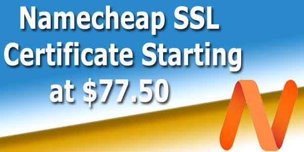 Namecheap SSL Certificates