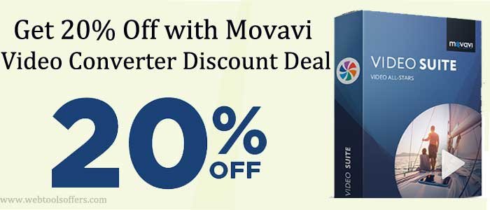 Grab 20% Discount with Movavi Video Converter Saving Deal