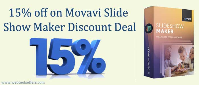Movavi slideshow Maker Discount Deal