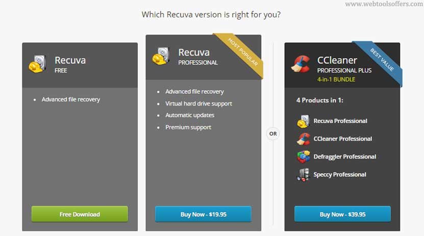 Recuva Discount Voucher