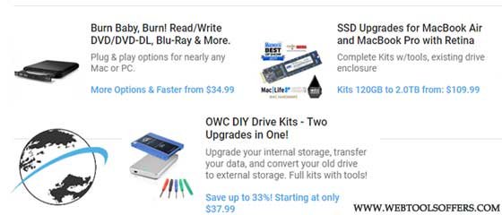 special offer MacSales OWC