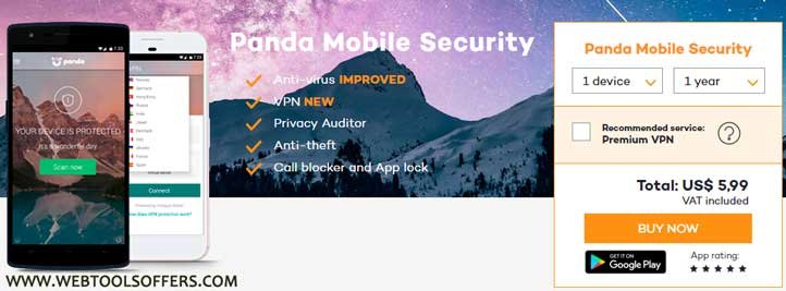 Panda Mobile Security Discount Deal