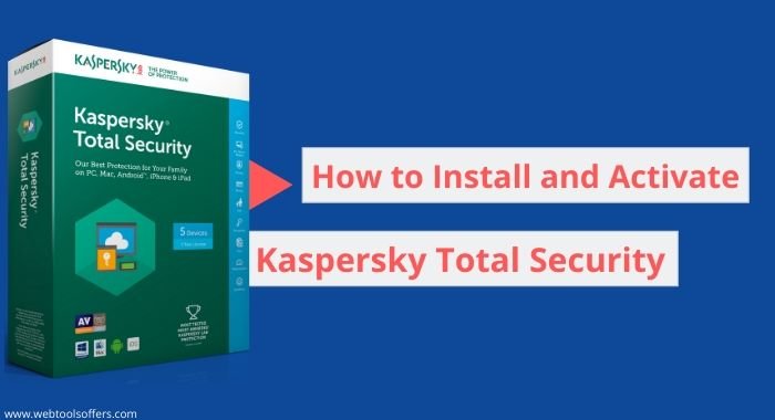 Installation of Kaspersky total Security