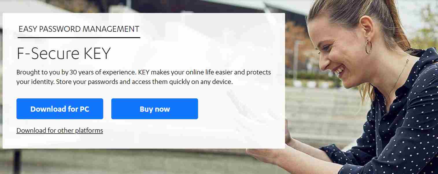 F-Secure Key Password Manager Discount