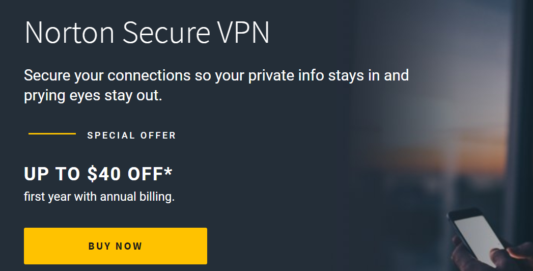 norton vpn secure coupon