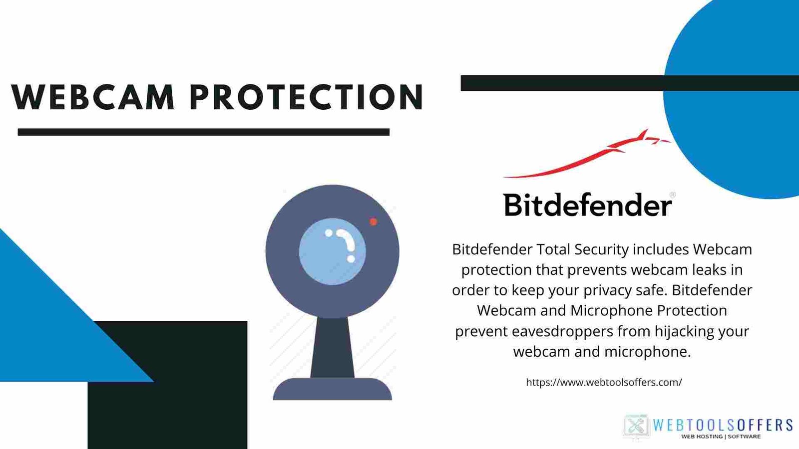 Bitdefender Total Security Webcam protection