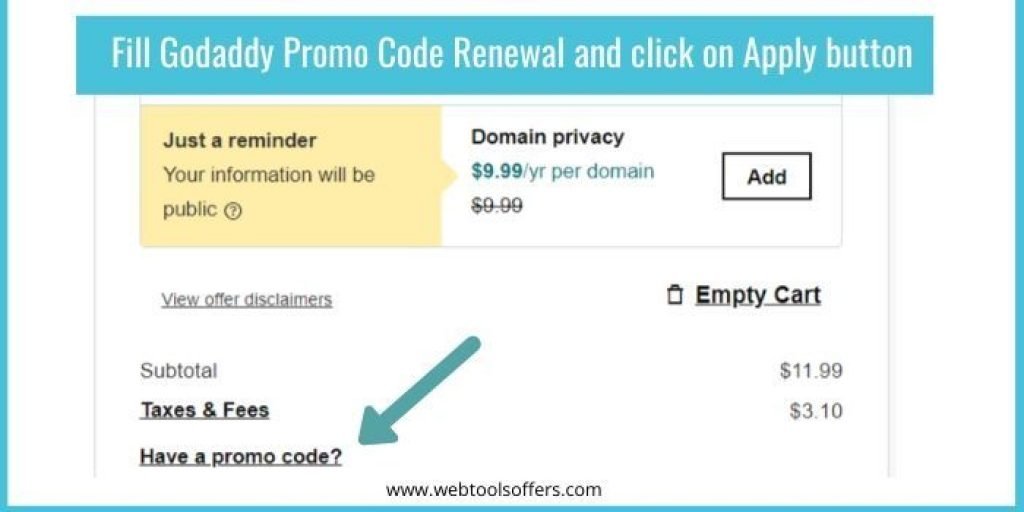 GoDaddy Renewal Coupon & Promo Code 2023 Upto 60 Off