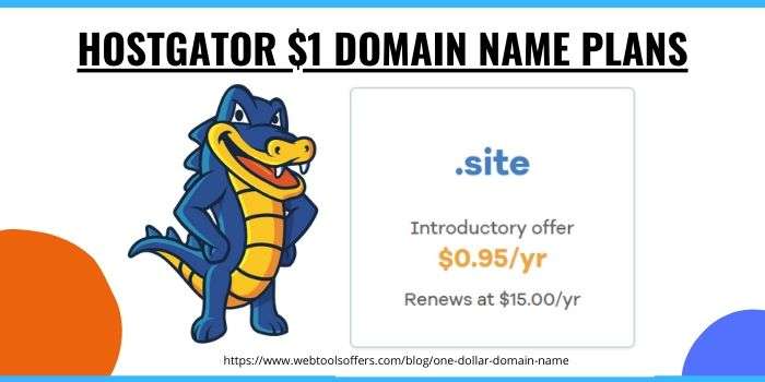 Hostgator $1 Domain Name