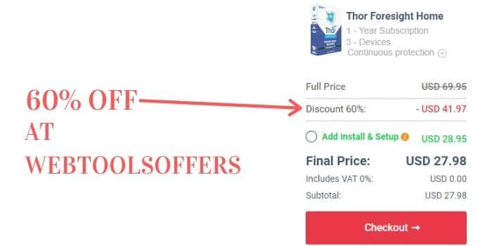 Thor Foresight 1 Year Deal