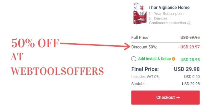 Thor Vigilance 1 Year Deal