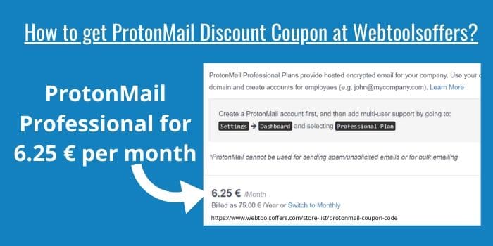 ProtonMail Discount Coupon