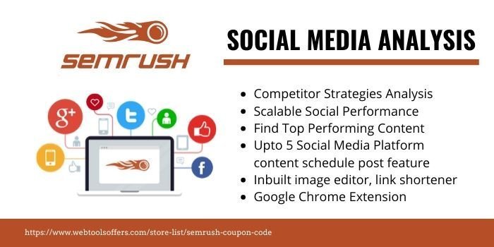 SEMrush Discount Code- SOCIAL MEDIA MARKETING