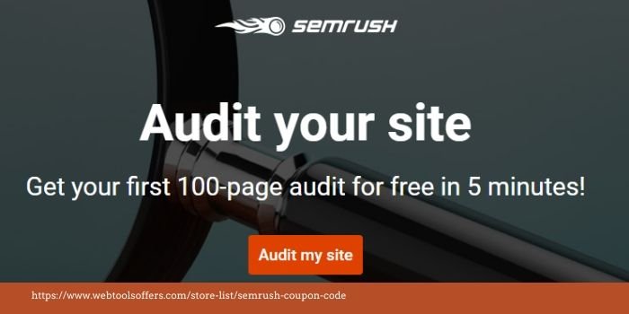 SEMrush SEO Audit Discount