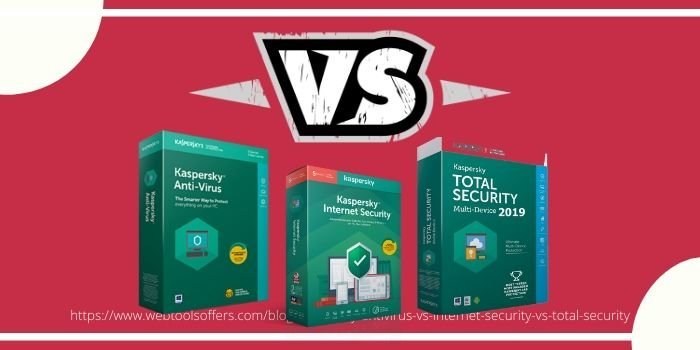 Kaspersky Antivirus VS Kaspersky Internet Security VS Kaspersky Total Security