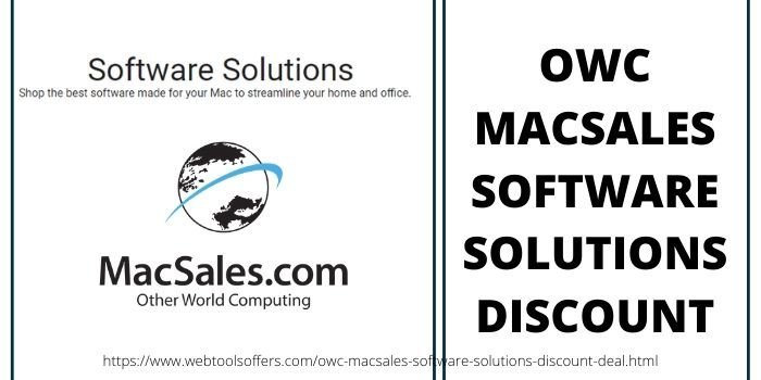 OWC MACSALES SOFTWARE SOLUTIONS DISCOUNT