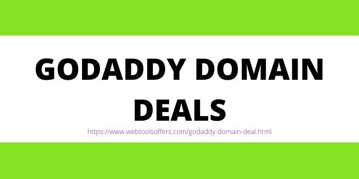 GODADDY DOMAIN DEALS