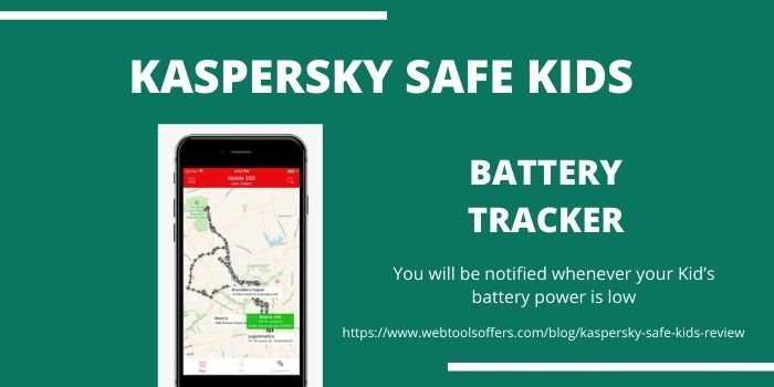 Kaspersky Safe Kids - Battery Tracker