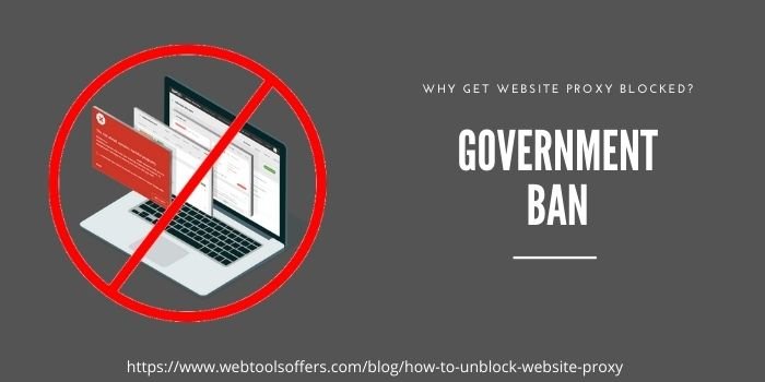 Government Ban Proxy