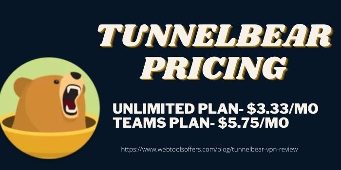 TunnelBear VPN Pricing