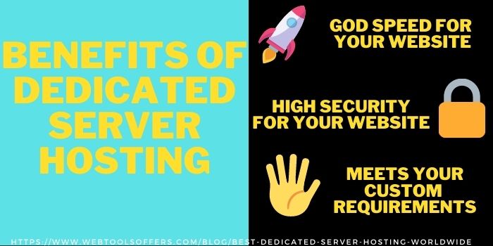 benefits of dedicated server webhosting webtoolsoffers.com