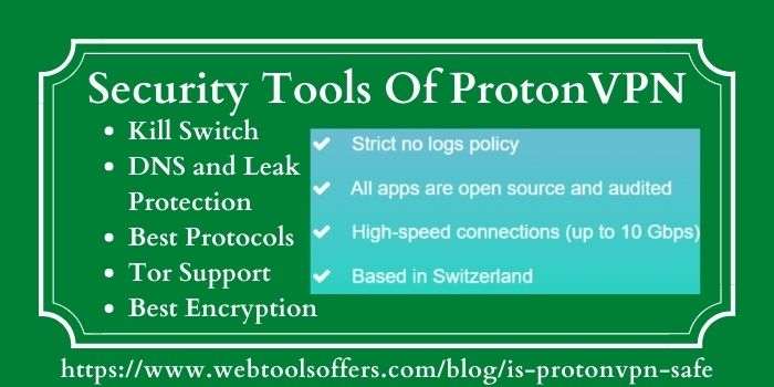 Tools of ProtonVPN