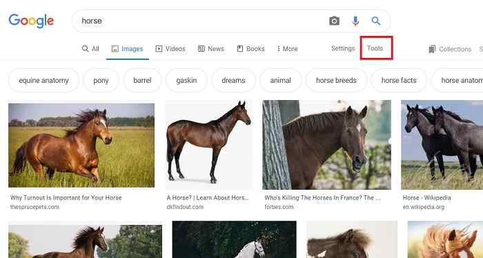 Google Advance Search Image Tools