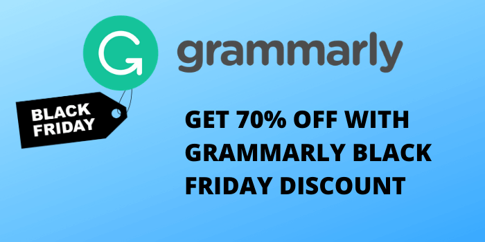 Grammarly Black Friday Discount