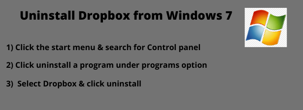 How To Uninstall Dropbox From windows 7 (6)