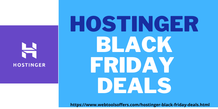 hostinger black friday sale on webtoolsoffers.com