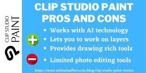 Clip Studio Paint Review 2025 Features Pros Cons Of CSP Is Clip Studio Paint Worth It 300x150