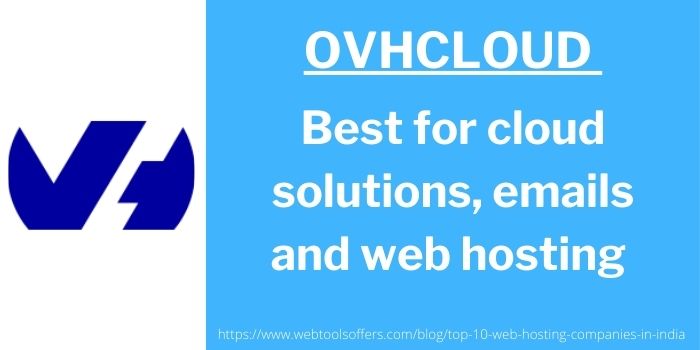 OVHCloud, best cloud hosting in India