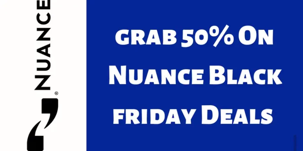 Gab 50% On Nuance Black Friday Deals