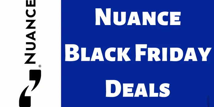 Nuance Black Friday Deals