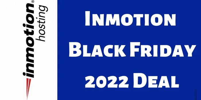 inmotion black friday 2022 deal