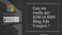 Microsoft Ads $100 Coupon