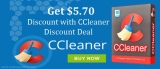Get $5.70 Discount with CCleaner Discount Deal