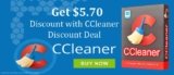 Get $5.70 Discount with CCleaner Discount Deal