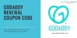 GoDaddy Renewal Coupon Code & Promo Code 2025