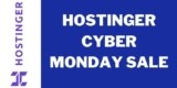 Hostinger Cyber Monday Sale 2025 – Upto 85% Discount