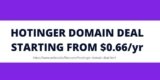 Hostinger Domain Deal 2025 – Starting from $0.60/yr