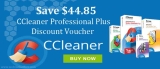 Save $44.85 with CCleaner Professional Plus Discount Voucher