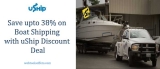 Save upto 38% on Boat Shipping with uShip Discount Deal