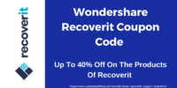 Wondershare Recoverit Coupon Code 2025 – Save Up To 40%